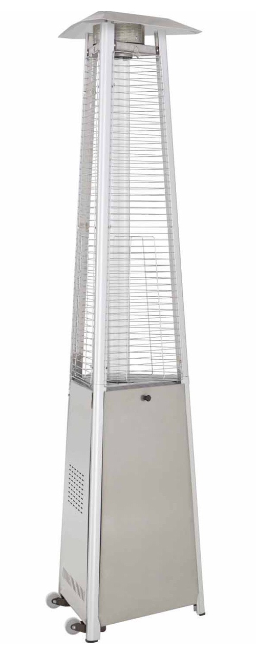 Commercial Stainless Steel Triangle Glass Tube Patio Heater