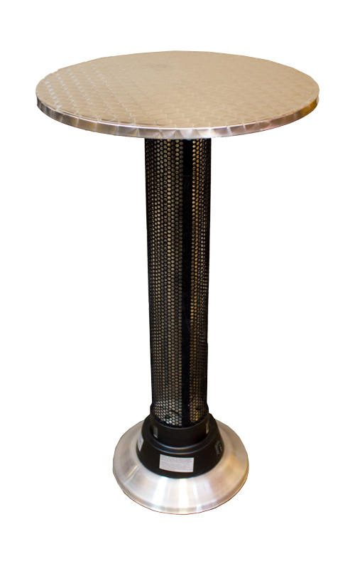 Pub Table with Built in Electrical Heater