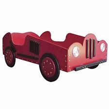 Old Style Race Car Toddler Bed