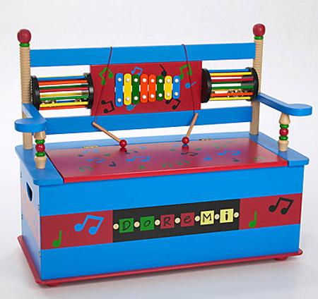 Musical Bench Seat w/ Storage