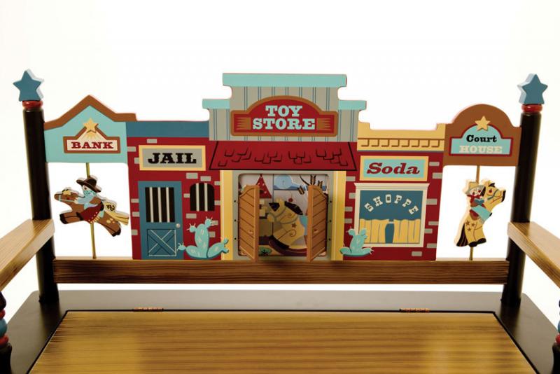 Wild West Bench Seat w/ Storage
