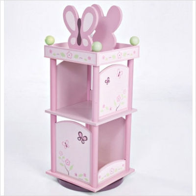 Sugar Plum Revolving Bookcase