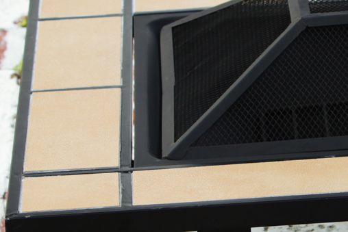 Tuscan Tile Mission Style Square Fire 